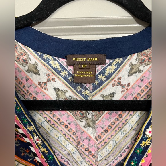 Anthropologie Eryka Vineet Bahl Blouse SP GUC - Picture 4 of 12